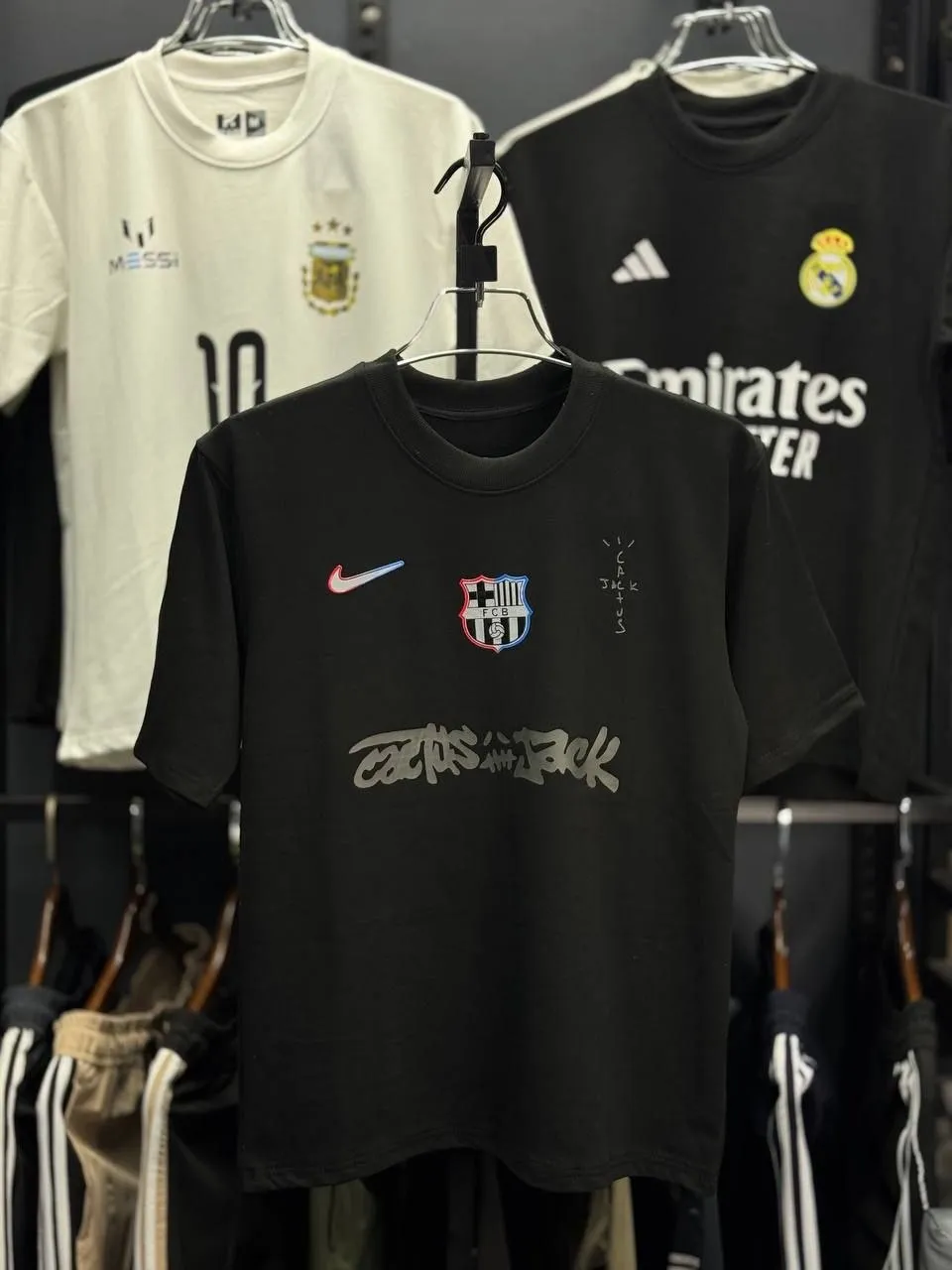 Barcelona X Traviscot  Black Edition Drop Shoulder T-Shirt
