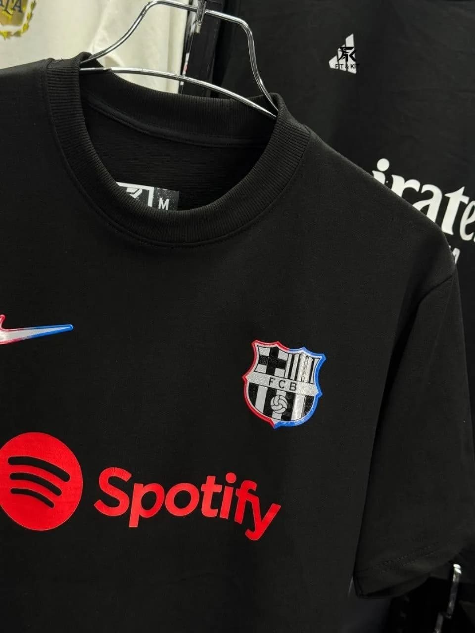 Barcelona  Black Edition Drop Shoulder T-Shirt