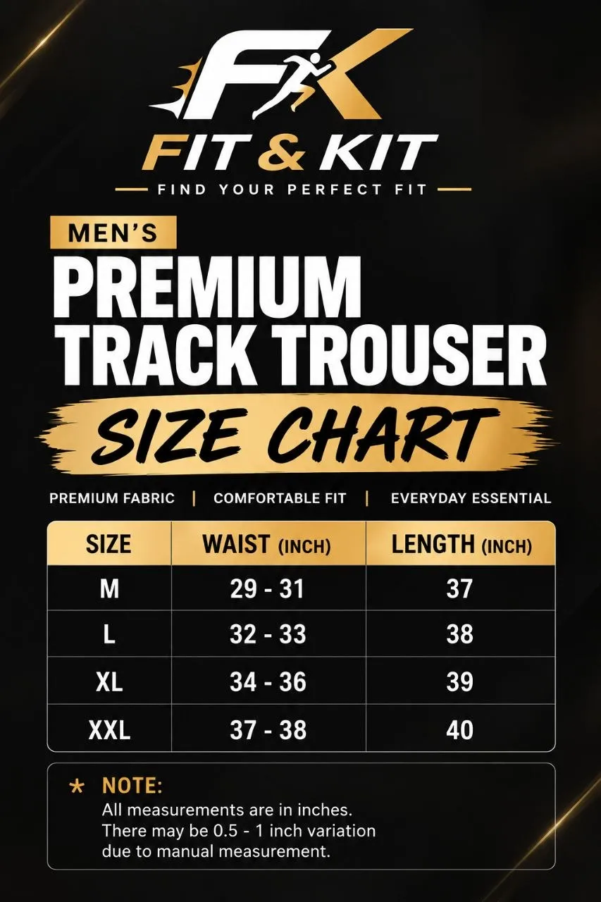 PREMIUM TRACK TROUSER