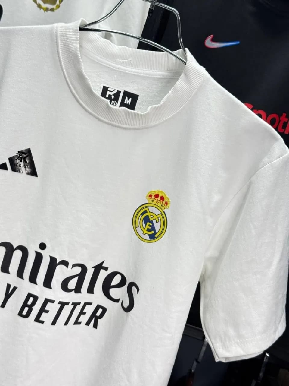 Real Madrid White Edition Drop Shoulder T-Shirt