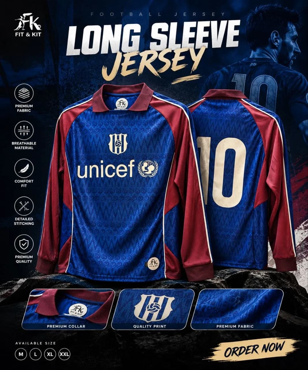 Barcelona Winter Special Jersey
