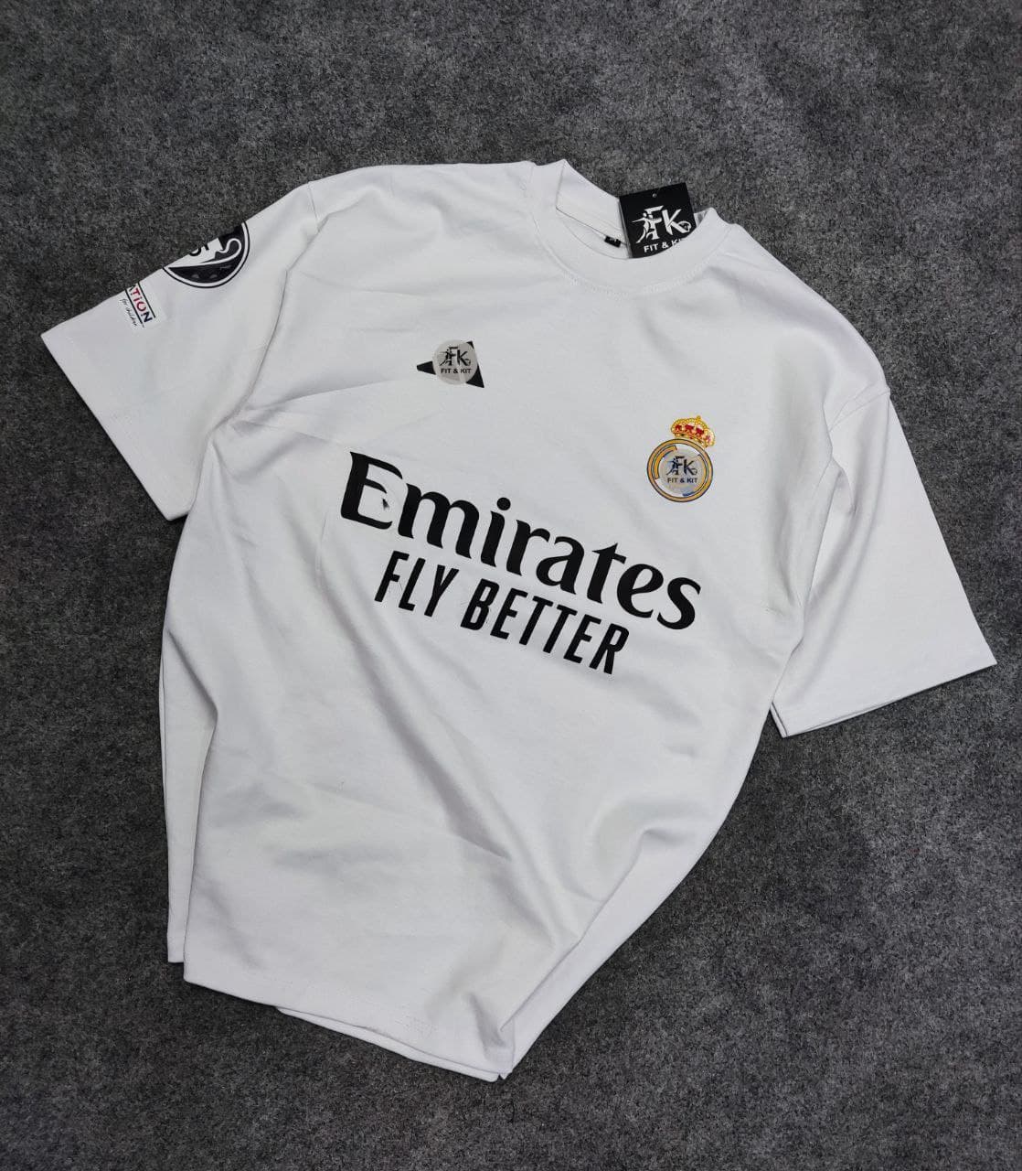 Real Madrid T shirt White Edition