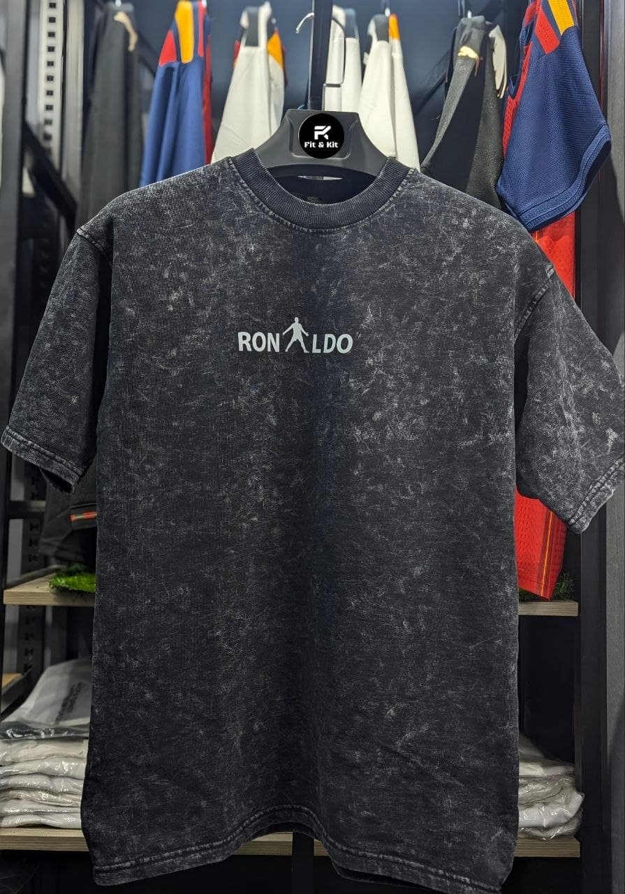 Ronaldo 7 Edition Drop shoulder club T shirt